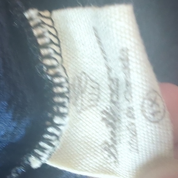 Navy blue cropped pocket leggings - Picture 2 of 4